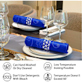 Miniatyrbilde 5 av 5: Serviettringer, sett med 12 gullserviettringer, oppgrader robuste metallserviettringer, metallserviettring serviettspenner silver 6 pcs