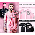 Pikkukuva 4 / 5: 23-24 Miami Home No. 10 Lionel Messi -paita (paita setti) collegepaita Black S