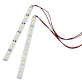 Miniatyrbillede 2 af 5: 24 Leds Chassis Lys Aluminium Led Strip 6v Til 1/10 1/8 Rc Bil Crawler As shown in color