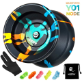 Miniatyrbillede 4 af 5: Magicyoyo Y01 Professionel Yoyo Legering Svarer ikke Yoyo 10 Kugle Rustfri Kk Leje Yoyo For Avanceret Spiller Yoyo Til Børn Begynder Med Handsketaske An