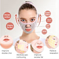Miniatyrbilde 2 av 5: Beauty Face Sculpting Sleep Mask, Reusable V Line Shaping Masks, V Line Lifting Mask Facial Slimming Strap - Double Chin Reducer-XinHan 2Pcs