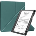 Miniatyrbild 1 av 5: Magnetiskt PU-läderfodral för Kindle Scribe 2022 10,2 tum E-läsare Dark green