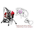 Miniatyrbillede 4 af 5: Trykreguleringsventil Assy til Graco 249005 maskine til 390 maskine Fk