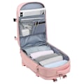Miniatyrbillede 4 af 5: Rejsetaske til flykabine 45x36x20 til Vueling, EasyJet, Ryanair Vandafvisende og Rummelig Bagage (2210-001 1288 2350 D7) 1288-002