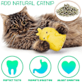 Miniatyrbild 5 av 5: Catnip Leksaker, Inomhus Kattleksaker med Rassel, Plysch Kattleksaker, 6-Pack