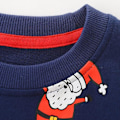 Miniatyrbillede 4 af 4: Dinosaur Print Langærmet Casual Sweatshirt til Småbørn Drenge, der Gløder i Mørket Christmas 7years