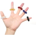 Miniatyrbillede 3 af 5: 40 Finger Massage, Akupressur Hånd Finger Massage Ringe, Akupressur Ring til Finger Massage eller Tå Massage, Blandet Farve