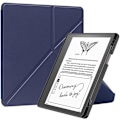 Miniatyrbillede 1 af 5: Magnetisk PU læder cover til Kindle Scribe 2022 10.2 tommer E-reader cover Navy blue