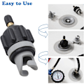 Miniatyrbillede 4 af 5: Oppustelig båd SUP pumpe adapter luft pumpe konverter, multifunktion ventil adapter, luftventil adapter pumpehoved konnektor