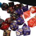 Pikkukuva 4 / 4: 105x Polyhedral Dice Sets Role For Dnd Rpg Mtg Game Dragons D4-d2
