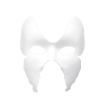 Miniatyrbillede 1 af 5: Tom farvemaling maske maske cosplay pulp maske børnehave diy forsyninger Jikaix Butterfly