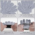 Miniatyrbild 3 av 6: Barn Vintermössa Halsduk Handskar Set 3 i 1, 3 st Stickad Varm Småbarn Vintermössa Handskar Halsvärmare för Pojkar Flickor 1-6 År, Vintertillbehör Set