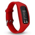 LCD-display Silikon Stegräknare Barnklocka LED Stegräknare Klocka Presenter Red