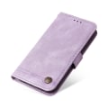 Miniatyrbild 5 av 5: Plånboksfodral i läder med präglade linjer och stativfunktion till Huawei Nova 11i / Maimang 20 / Enjoy 60 Pro Purple