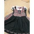 Pikkukuva 5 / 5: Naisten perinteinen Oktoberfest-asu, saksalainen oluttyttö Dirndl-mekko essulla   Asupukujuhlamekko Xs-6xl Plus-koko XL