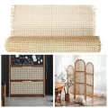 Miniatyrbillede 4 af 5: 1 rulle imiteret-rattan net burr fri dekorative robuste caning projekter gør simulering rattan-webbing bånd til hjem_a_hf 45cm