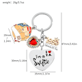 Miniatyrbillede 2 af 2: 2023 Taylor Swift Nøglering Taylor I'm A Swiftie I Love T.s Nøglering Julegaver Til Swiftie Fans Kvinder Piger