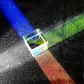 Miniatyrbillede 3 af 5: Optisk glas X-kube dikroisk kube prisme RGB kombiner splitter pædagogisk legetøj