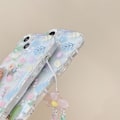 Miniatyrbilde 3 av 5: Fargerikt blomsterdeksel egnet for iphone14pro, blomsterkjededeksel for kvinner (for iphone14pro)
