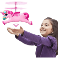 Miniatyrbillede 2 af 6: Ny flyvende fe helikopter legetøj gaver til børn i alderen 6 7 8 9 -14 år, Rc flyvende bold legetøj håndkontrol drone (flyvende fe enhjørning)