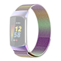 Pikkukuva 1 / 5: JLT Tyylikäs Säädettävä Galvanointi Kellon Ranneke Fitbit Charge 6/5:lle