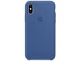 Silikone Telefon Cover Til Iphone X & Iphone Xs Dark Blue