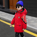 Miniatyrbillede 2 af 5: Spider-Man Hættejakke Børn Vinter Varmt Jakke Red 140cm (8-9years)