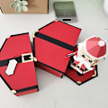 Miniatyrbillede 3 af 5: 3D Julemand Prank Up Kort, 3D Pop Up Julekort Håndlavet Julemand Julekort, Overraskelse Juleæske, Fantastisk Julegave 1pcs