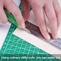 Miniatyrbild 4 av 7: 10 st A5 ark träbräda ofärgad rektangel tom trä hantverk trä tunn hårdskiva ark, för DIY målning modellering fretwork graverad