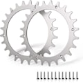 Miniatyrbillede 1 af 5: 2 x Premium Spikes i Rustfrit Stål til Worx S/M Model, 2x Rustfrit Stål Skrue Spikes Trækkraft Forbedrer, Robotplæneklipper Hjulstørrelse 205mm