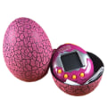 Miniatyrbild 1 av 2: 90-talets Tamagotchi elektroniska husdjur leksak rolig dinosaurieägg med nyckelring virtuellt cyber husdjur spel retro nostalgiska leksaker barn julklappar Pink