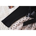Pikkukuva 5 / 5: Prinsessatyttöjen rento mekko, polka dot -kuvio, taapero, kerroksittainen tylli, lasten neulotut vaatteet 2110 Black 110cm