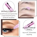 Pikkukuva 3 / 7: 4 in 1 -meikkikynä, kulmakynä ja eyeliner ja huultenrajauskynä ja korostuskynä, luo täydellinen pitkäkestoinen vedenkestävä meikki