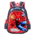 Miniatyrbillede 1 af 5: Børne Drenge Spiderman Skoletaske Rygsæk Rygsæk Gaver A
