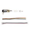 Miniatyrbild 5 av 5: N20 DC Mikro-Typ Metallväxelmotor 12V 200 Varv/min Hall Encoder Metallväxelmotor Högprecisions Reduktionsmotor As Shown