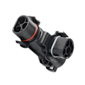 Miniatyrbillede 5 af 5: Solcelle PV-stik, vandtæt IP68 4000V 40A til solcelle PV-systempanel, parallelt beskyttelsessæt LY01-T black