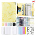 Miniatyrbillede 1 af 5: A6 Budget Binder Kontantkuvert Planlægger System Organizer Med Budget Pengekuvert A5