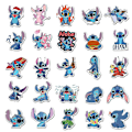Pikkukuva 1 / 5: 50 kpl / set Lilo & Stitch Tarrasarja Set Vedenpitävä Puhelin Pullo Kannettavan matkatavaratarrat