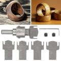 Miniatyrbild 1 av 4: Ringborr Bits Maker Trä Tjock Multi Cutter Träverktyg Set