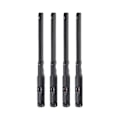 Miniatyrbillede 3 af 5: 4 stk Dual Band Wifi Antenne 2.4ghz 5ghz 5.8ghz 8dbi Mimo Rp-sma hanantenne til Wifi Router Tråd Black