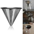 Miniatyrbild 2 av 5: Permanent Kaffefilter Permanent Filter Guldfilter Metall Sil Rostfritt Stål silver