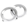 For Forester 2009-2013 Par Front Kromt Lyktedeksel Dekk Trim Ring 57731sc000