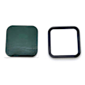 Miniatyrbild 1 av 5: 1 st linsglasögonlock reparation delar för Hero8 Hero9 svart actionkamera