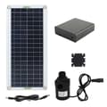 Solvattenpumpkit 30W Polykristallint Kisel 800L Per Timme Solcellsdriven Vattenpump för Husbil Växthus Camping