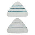 Miniatyrbillede 3 af 5: 3 stk. Dampmoppudskiftningspuder Trekant Vaskbar Klud Rengøring Gulv Mikrofiber Mopphovedpude Damp