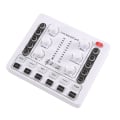 Miniatyrbillede 2 af 5: M8 Audio Interface Podcast Udstyr Caster - Alt i Ét - Bærbart Podcast Production Studio med Premium Mic Preamp White