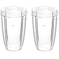 Miniatyrbilde 1 av 5: 24oz Juicer Cups Kompatibel med Nutribullet 600W 900W Blendere, Juicer Reservedeler (2 Pakke)