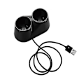Miniatyrbillede 5 af 6: Spilcontrollerlader Kompatibel med Ps4 Vr Move Bevægelseskontrol Playstation Play Station Ps 4 Ladestation Dockning Ladestøtte (Kun Lader)
