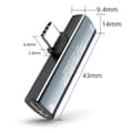 Miniatyrbild 2 av 5: 2-in-1 USB-C Splitter Cable, Type C to Dual Type-C PD60W Fast Charging & 10Gbps Data Transfer