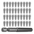 Miniatyrbillede 3 af 5: 100 stk. Stud Skruer 9mm + 1 stk. Borhylster, Auto Bil SUV ATV Anti-slip Skrue Stud Hjul Dæk Sne T